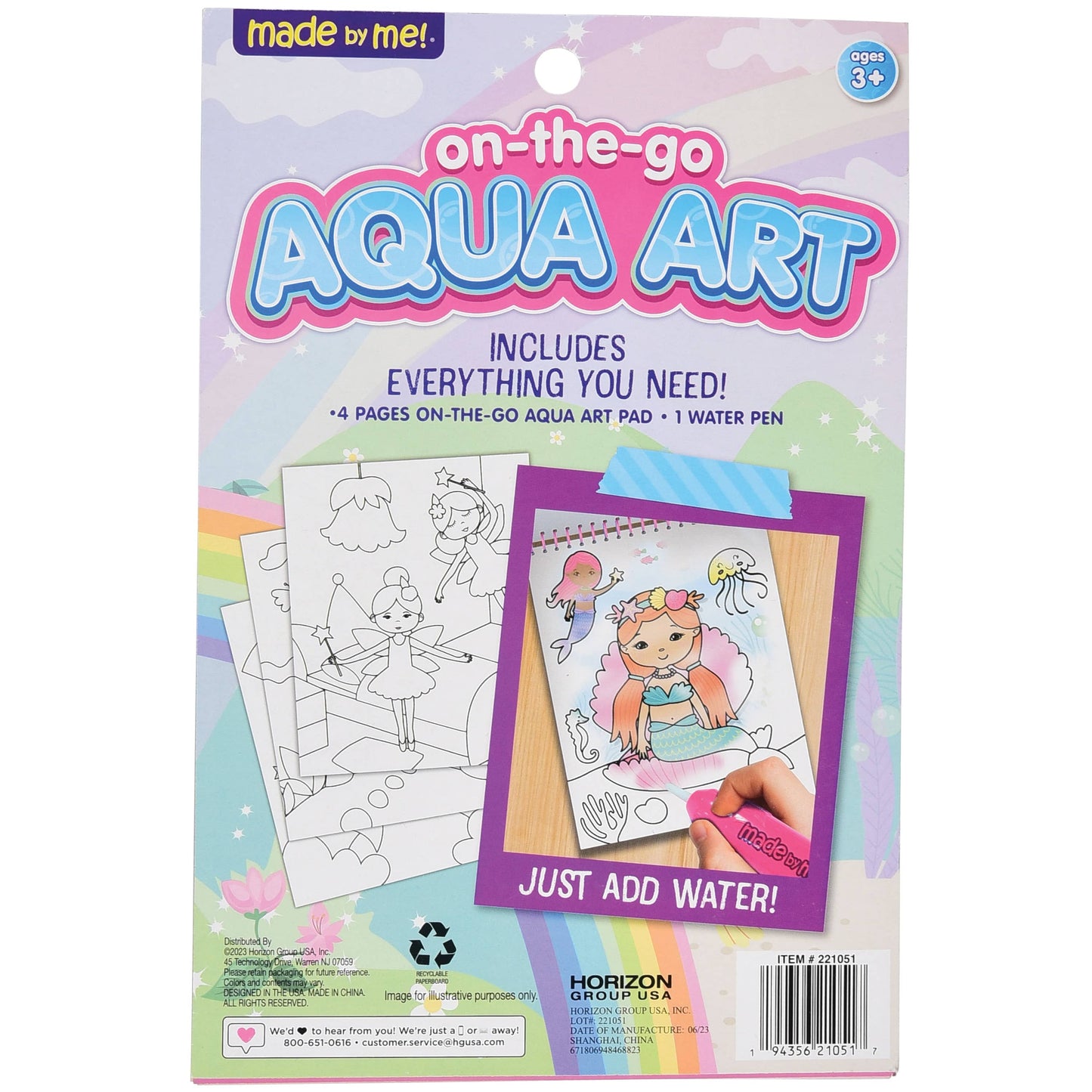 Made By Me Aqua Art Pad Magical World of Fun