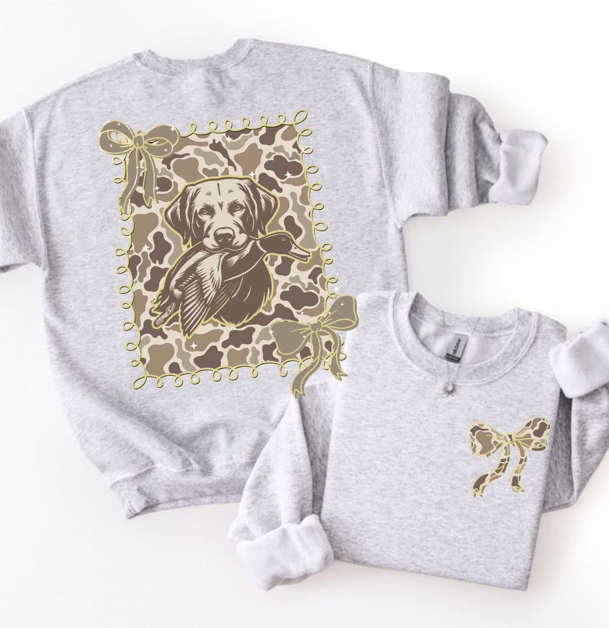 Camo & Curls Sweatshirt