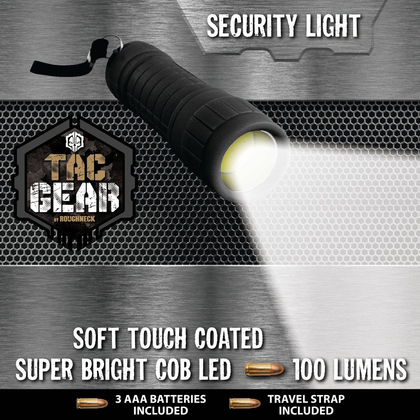 Tac Gear Soft Touch Super Bright Mini Flashlight