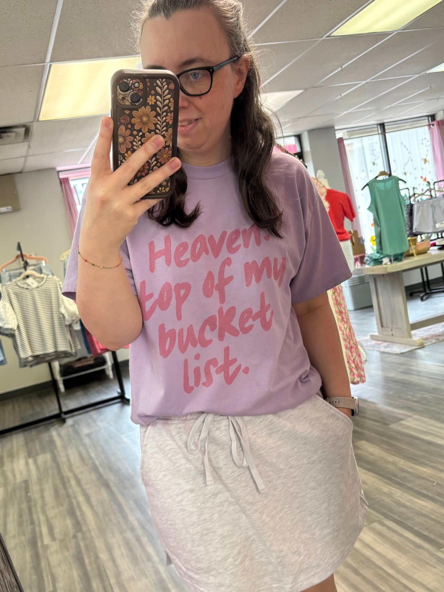 Heaven Top of my Bucket List Graphic Tee