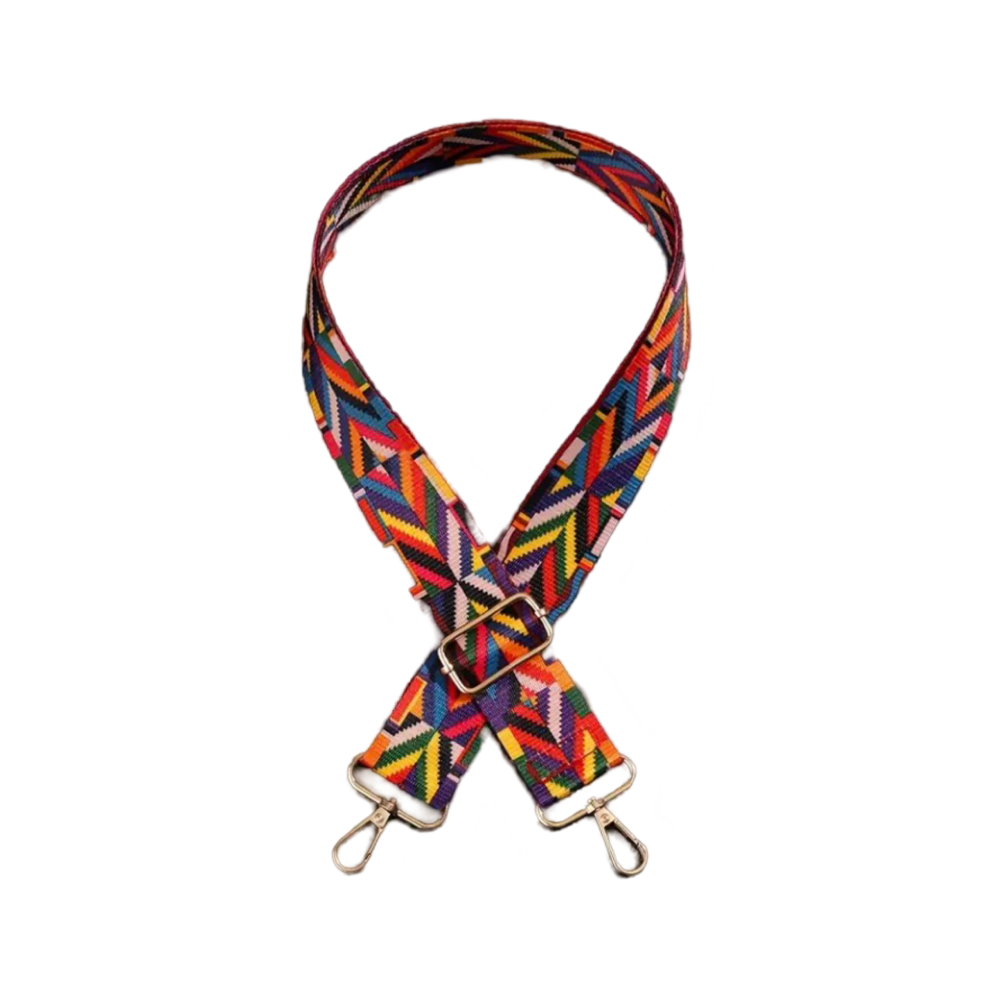 Rainbow Aztec Purse Strap