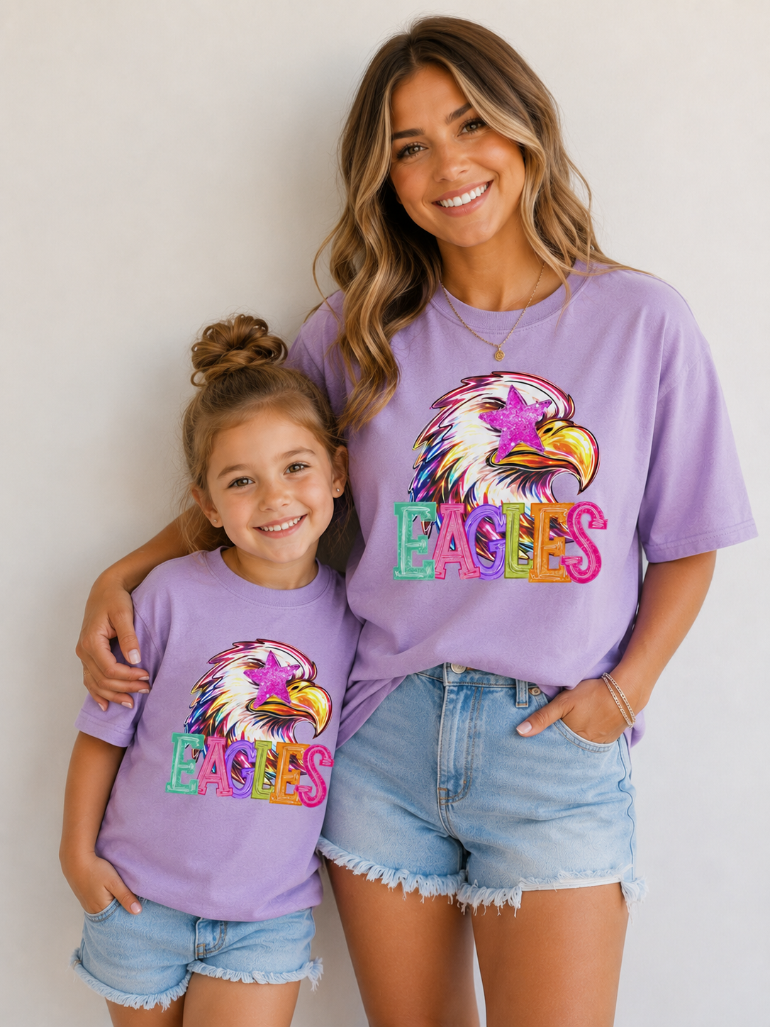 Trendy Star Eagles Adult Graphic Tee