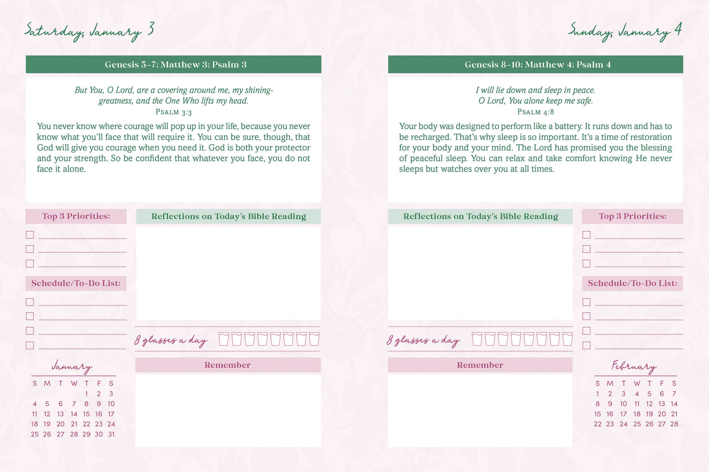 Read Through the Bible in a Year Planner: 2026 Edition