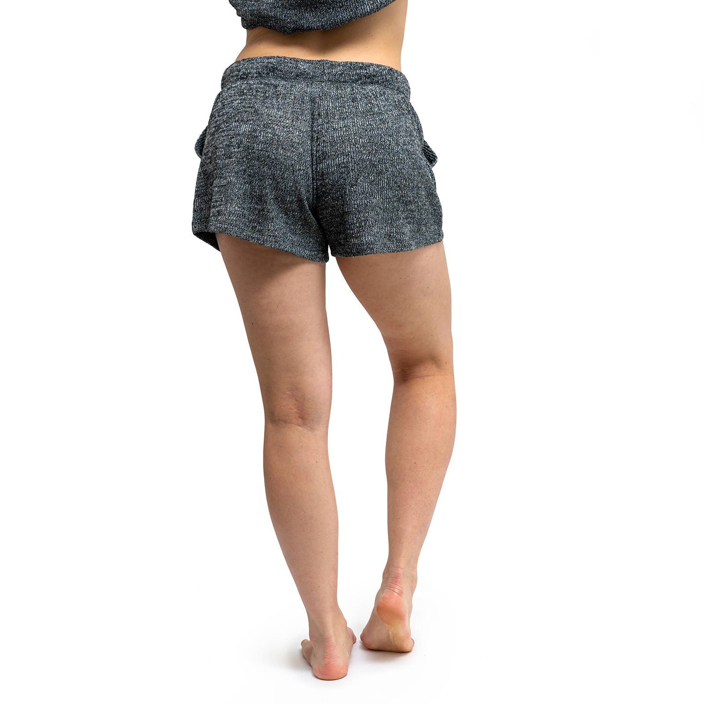 Black Hello Mello CuddleBlend Shorts