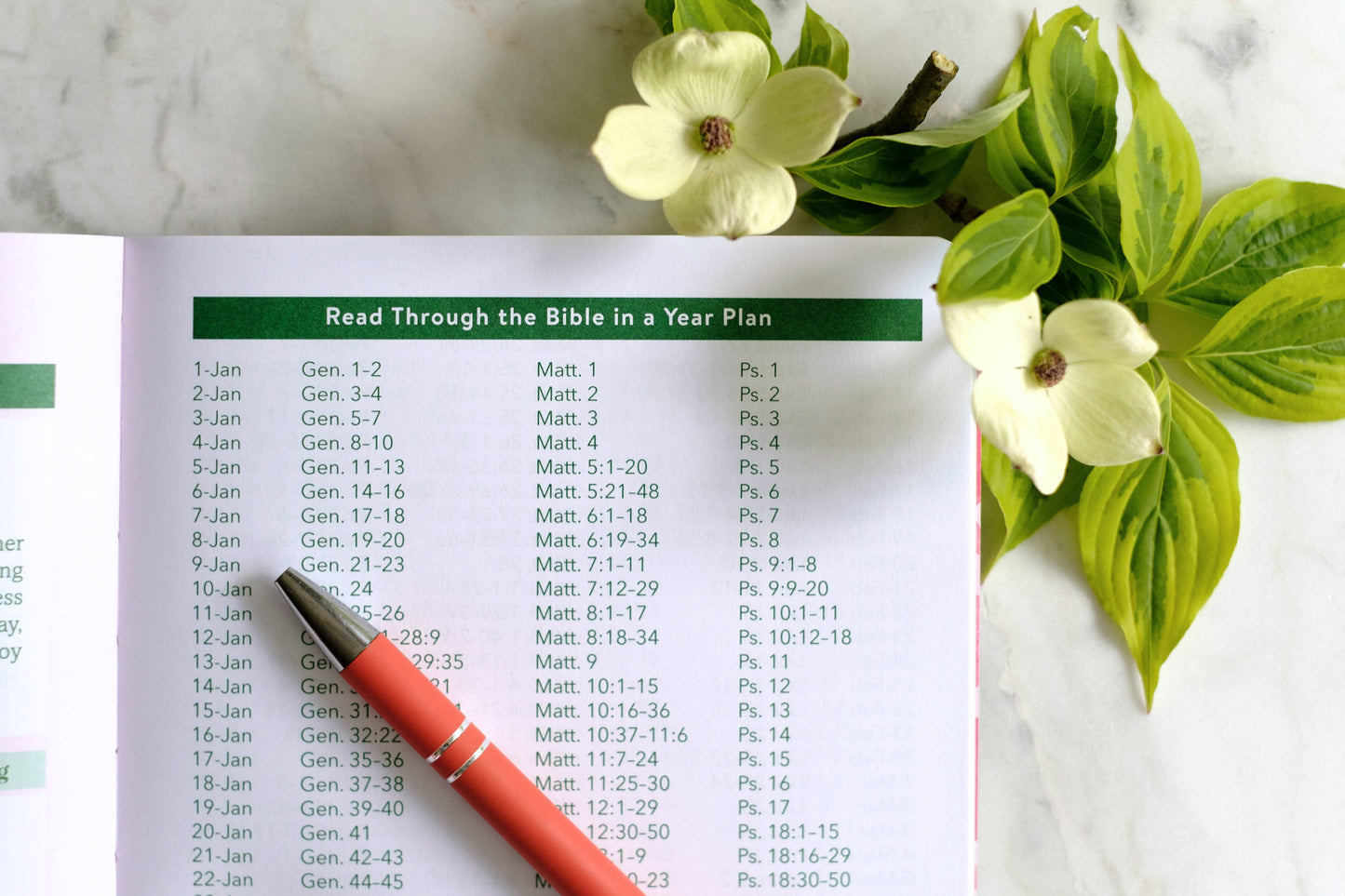 Read Through the Bible in a Year Planner: 2026 Edition