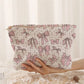 PINK BOW COSMETIC MAKEUP POUCH BAG