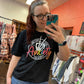 I Came I Saw I Had Anxiety So I Left Black Graphic Tee