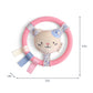 Kitty Itzy Ring Pal™ - Teething Ring with Plush Character: Pink Kitty