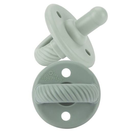 Sweetie Soother™ Pacifier Set (2-pack): 6-18M Succulent + Agave