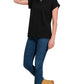 Black Zenana Cotton Tee