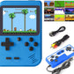 Retro Game 400 Built-in Games Portable Game For Gifts Kids: Black