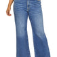 PLUS Zenana Medium Wash Wide Leg Denim Pants