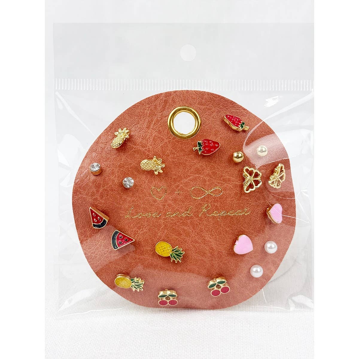 Everyday Fruity Minimalist Earrings: Set C