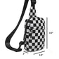 Checkered Sling Bag