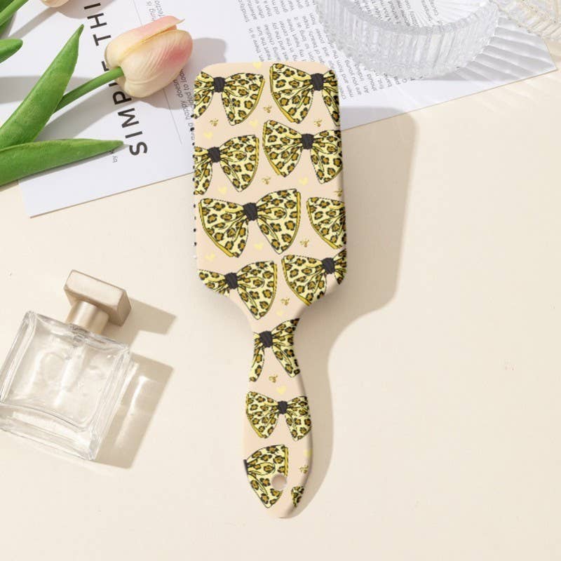 MULTI BOW LARGE DETANGLE PADDLE HAIR BRUSH