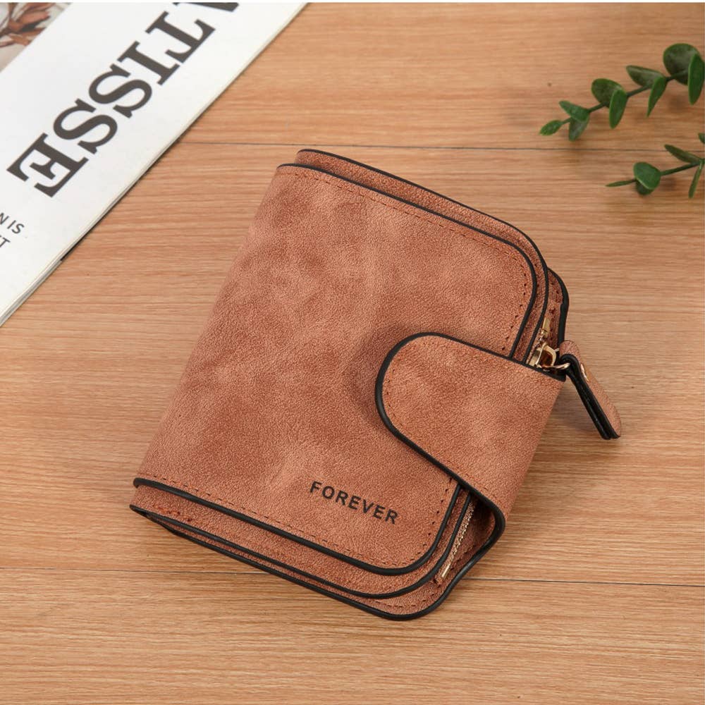 Black Short Card Wallet and Zero Wallet