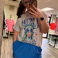 Statue of Liberty Bubblegum Graphic Tee