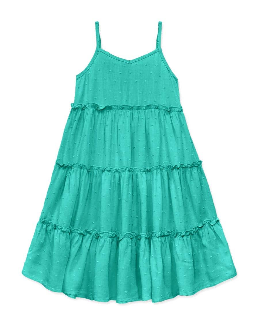 Toddler's Teal Maxi Dress
