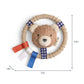 Bear Itzy Ring Pal™ - Teething Ring with Plush Character: Taupe Bear