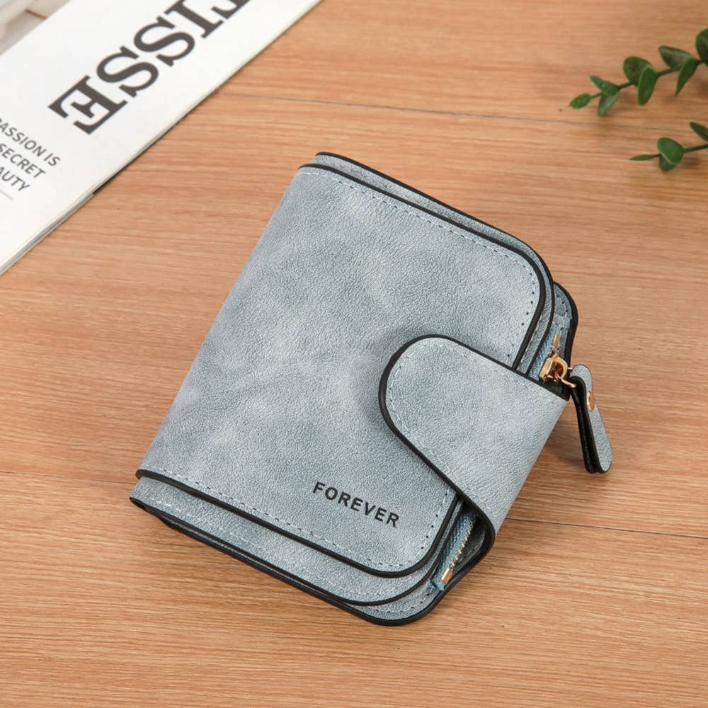 Black Short Card Wallet and Zero Wallet