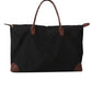 Black Large capacity weekender travel duffle bag