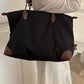 Black Large capacity weekender travel duffle bag