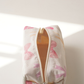 Multi Color Bows on Cream Cosmetic Bag