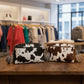 Cow Print crossbody camera bag
