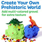 Sensory Mini Play Kit Jar with Cloud Clay: Dinosaur Theme