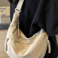 Large crescent crossbody bag