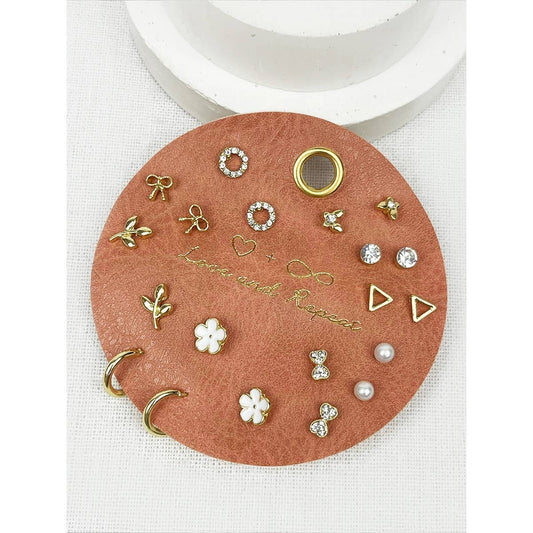 Minimalist Everyday Earrings: Set A