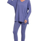 Marlin Microfiber Leggings Set with Long Sleeve Top