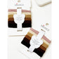 Neutral Tone Textured Rolled Hair Tie Set