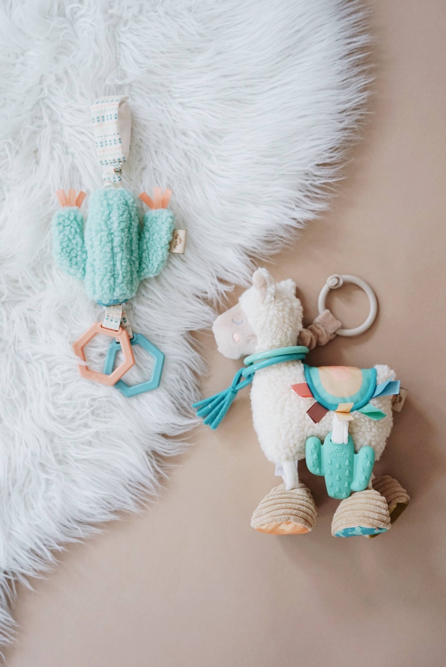 Itzy Friends Ritzy Jingle™ Cactus Attachable Travel Toy