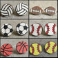 Sports stud earrings