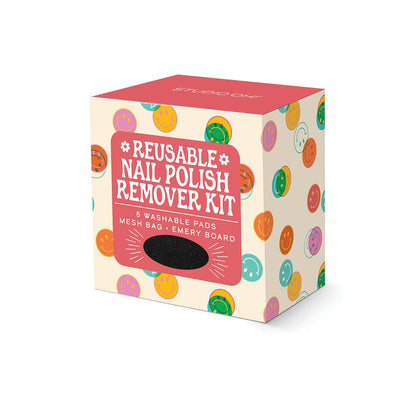 Happy Vibes Reusable Nail Polish Remover Kit