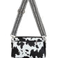 Cow Print crossbody camera bag