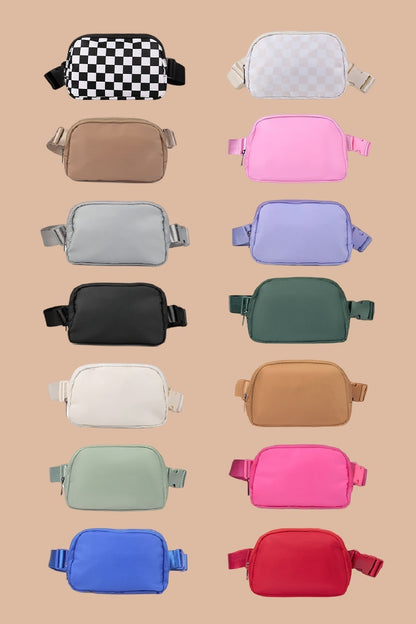 Everywhere cross body fanny pack belt bag
