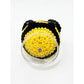 Positive Animal Crochet Keychain