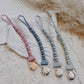 Sweetie Strap™ Silicone One-Piece Pacifier Clips: Succulent Beaded