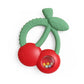 Cherries Bitzy Shake™ - Silicone Teether with Rattle