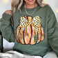 Watercolor Glitzy Pumpkin Sweatshirt