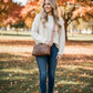 Leopard Print crossbody camera bag