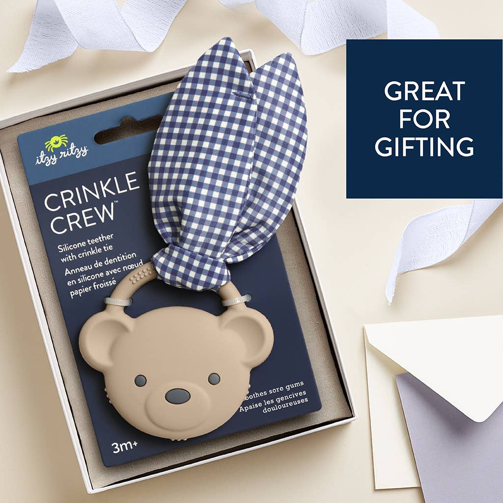 *NEW* Crinkle Crew™ : Taupe Bear