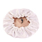 GOLD DOUBLE LAYER SATIN BONNET