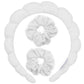 Puffy Terry Cloth Padded Spa Headband with Scrunchies - Multiple Colors