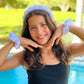 Puffy Terry Cloth Padded Spa Headband with Scrunchies - Multiple Colors