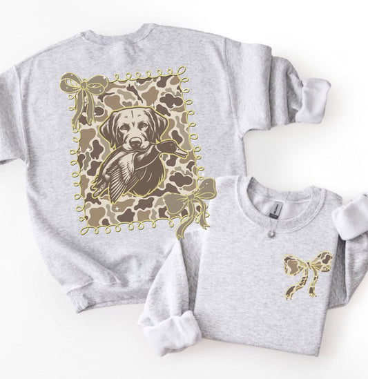 Camo & Curls Sweatshirt