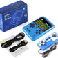 Retro Game 400 Built-in Games Portable Game For Gifts Kids: Black