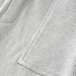 Boys' Grey Soft Waffle Knit Jogger Pants